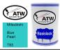 Preview: Mitsubishi, Blue Pearl, T83: 500ml Lackdose, von ATW Autoteile West.